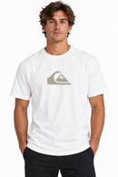 Remera Quiksilver Ev Comp Logo Blanco