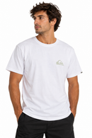 Remera Quiksilver Ev Mini Logo Blanco