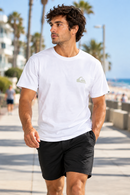 Remera Quiksilver Ev Mini Logo Blanco