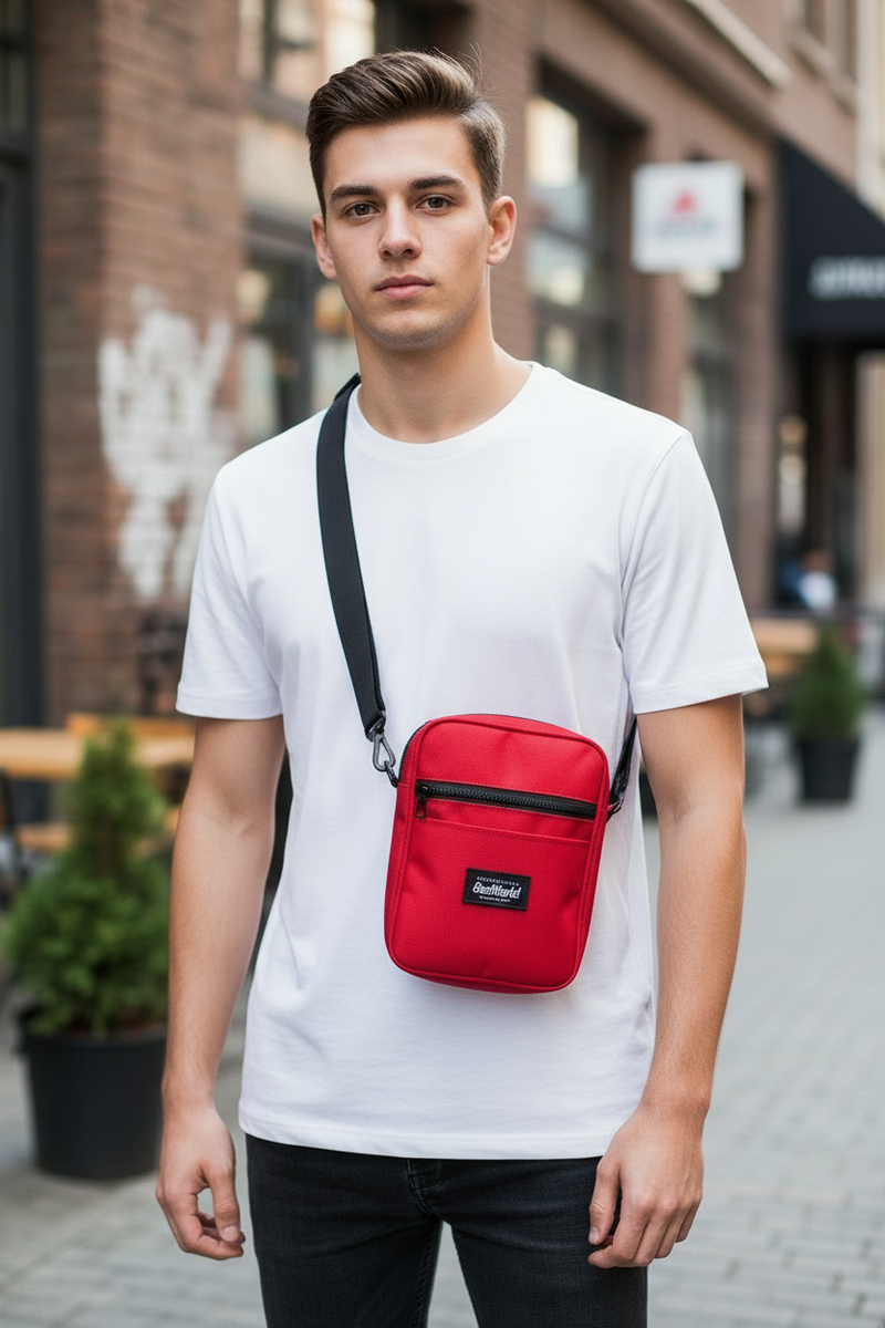 Morral Ocn Crossbody Rojo