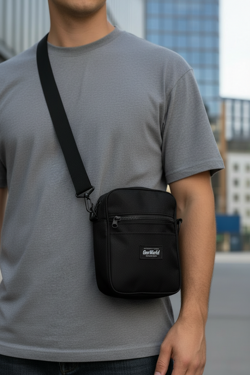 Morral Ocn Crossbody Negro