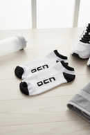 Medias Ocn Clasico Blanco/Negro