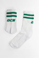 Medias Ocn H Tenis C/T Verde Pack x1 Par