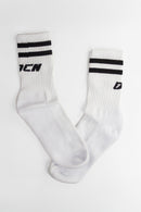 Medias Ocn H Tenis C/T Blanco Pack x1 Par