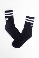 Medias Ocn H Tenis C/T Negro Pack x1 Par