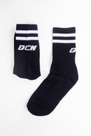 Medias Ocn H Tenis C/T Negro Pack x1 Par