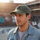 Gorra Ocn Cracked Verde