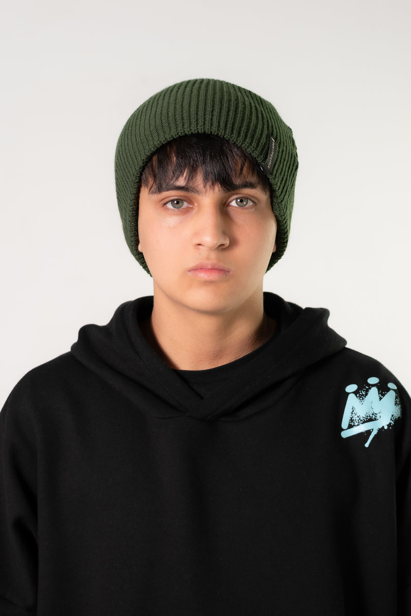 Gorro De Lana Ocn All Moley Verde