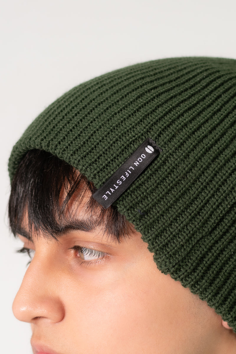 Gorro De Lana Ocn All Moley Verde