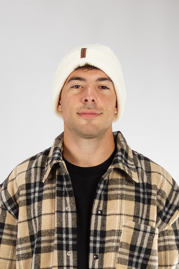Gorro De Lana Ocn Canale Large Natural 644