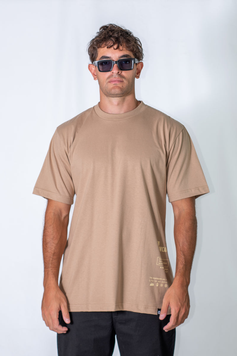 Remera Ocn H Premium Camel