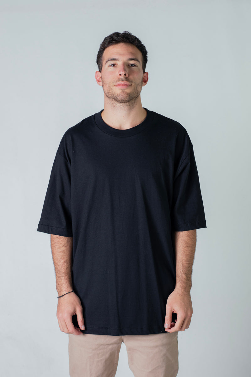 Remera Ocn Oversize Ultra Negro