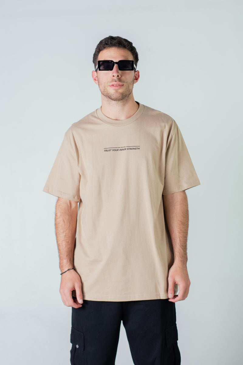 Remera Hombre Ocn Premium Beige E8