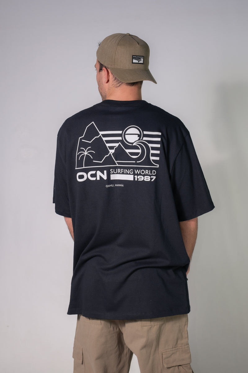 Remera Ocn H Original Esp Negro G7