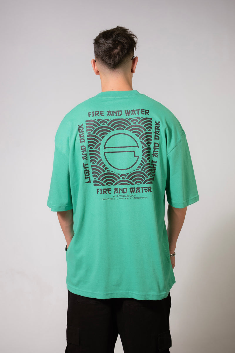 Remera Ocn Rmc H Original Oversize Verde H5