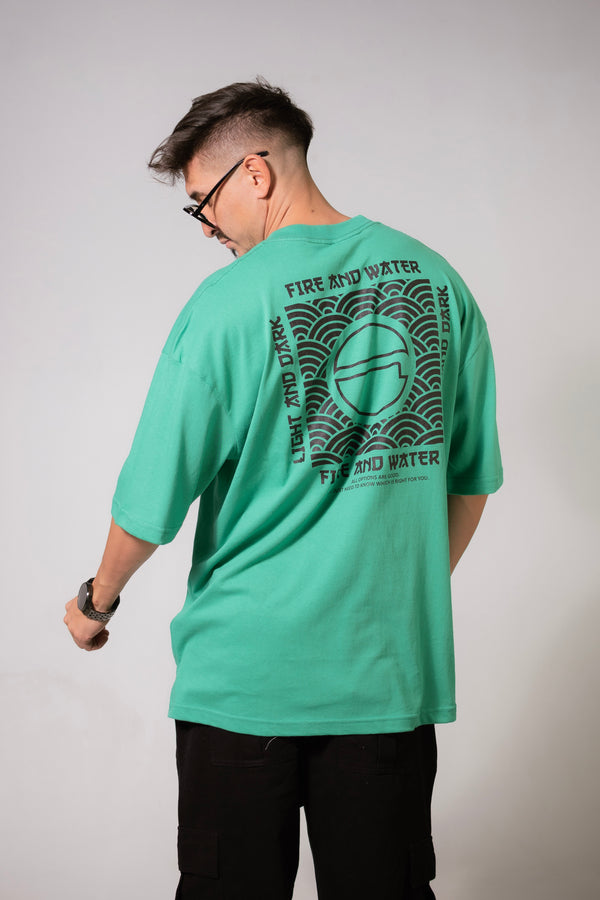 Remera Ocn Rmc H Original Oversize Verde H5