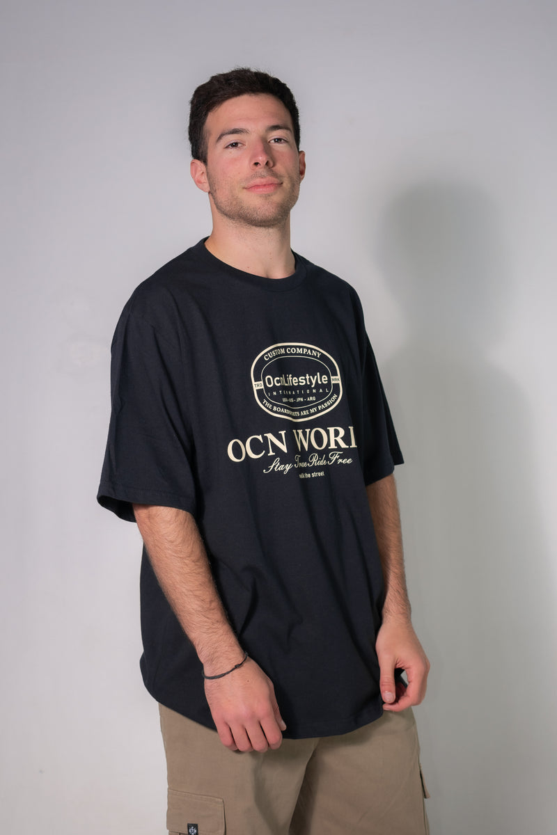 Remera Ocn H Original Esp Negro G6