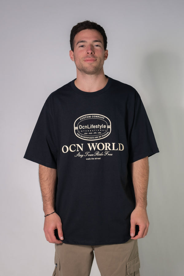 Remera Ocn H Original Esp Negro G6