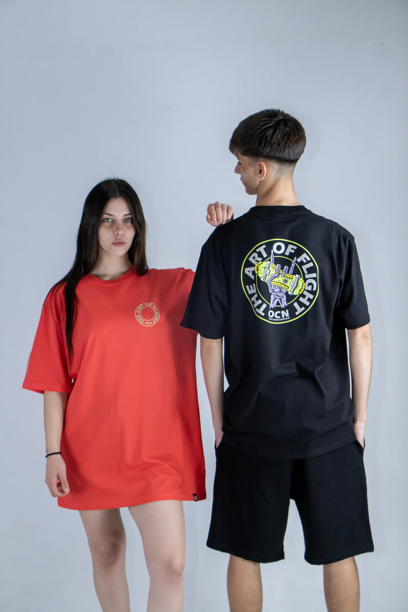 Remera Ocn Unisex Premiun Negro K3