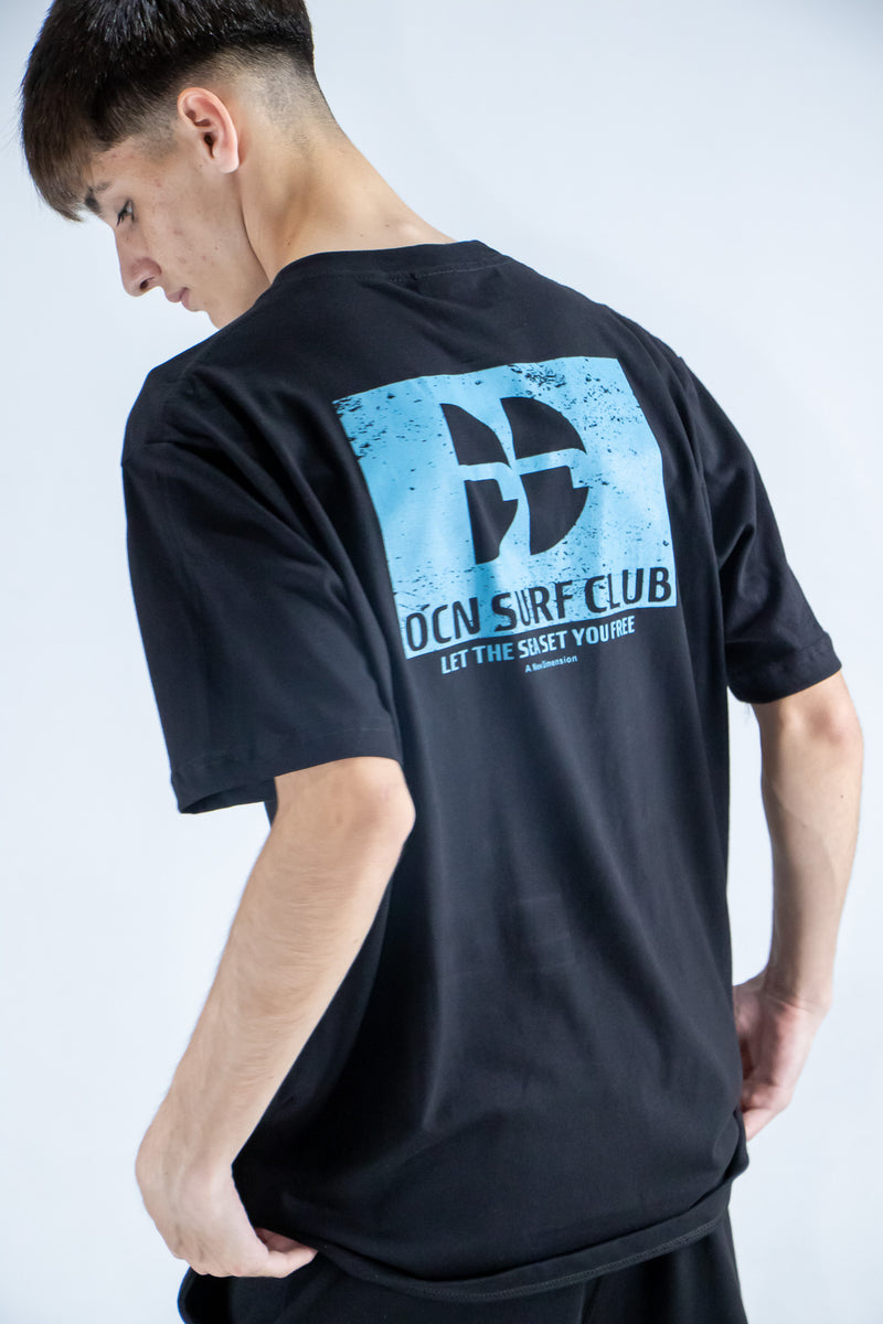 Remera Hombre Ocn Premiun Negro (K4)