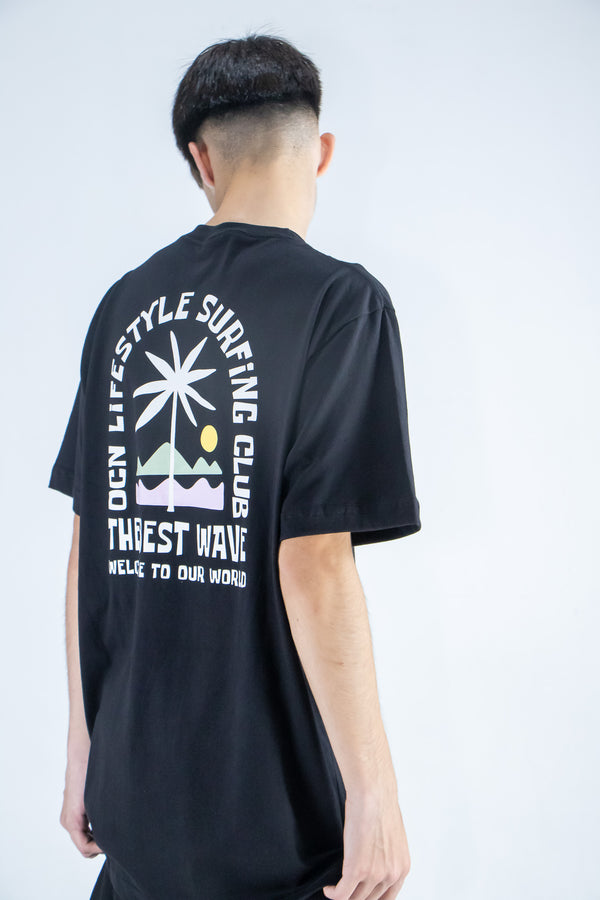 Remera Ocn H Premiun Negro (K9)