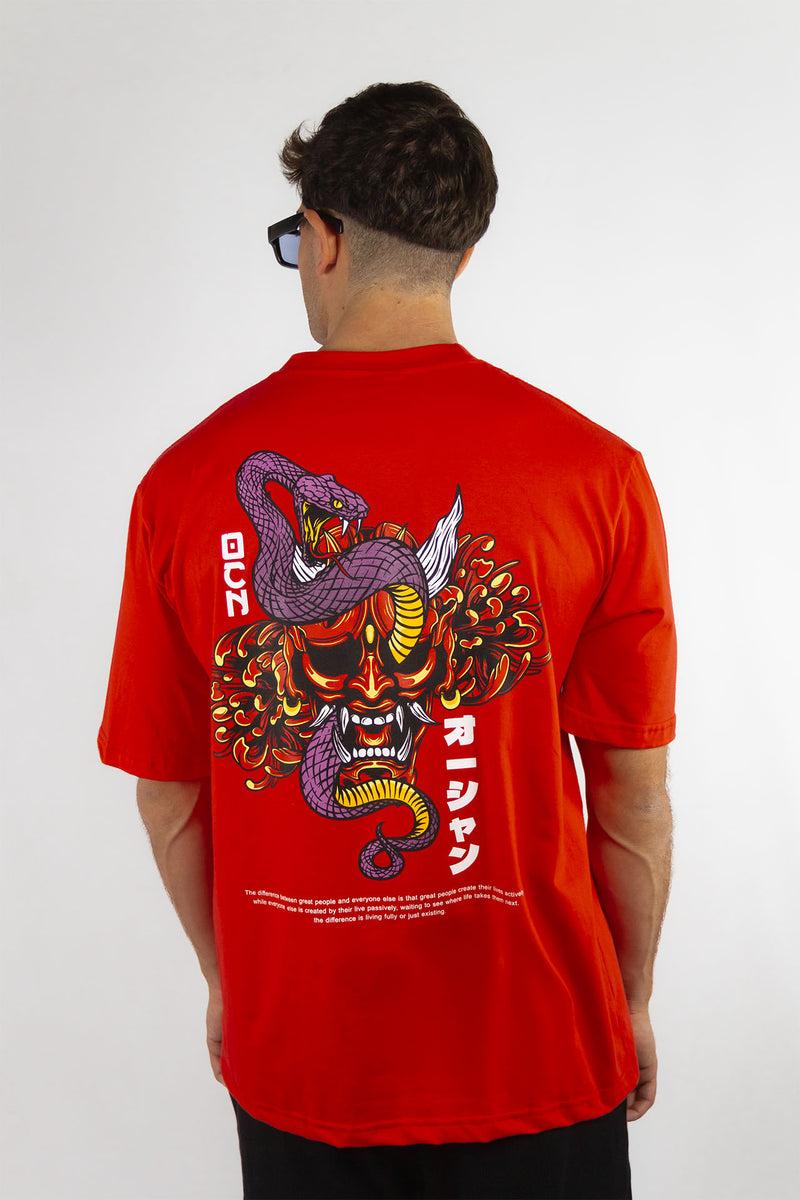 Remera Ocn Orian Rojo A9