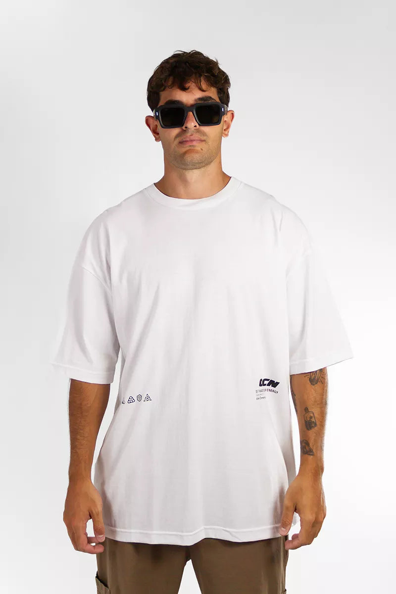 Remera Ocn Original Oversize Blanco (I6)