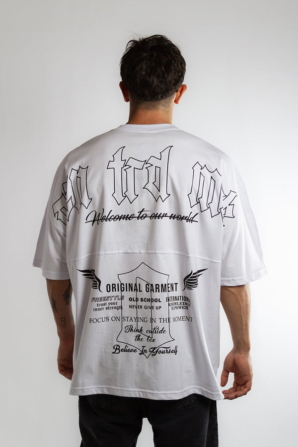 Remera Ocn H American Hood Blanco A4