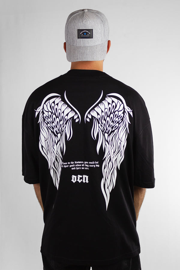 Remera Hombre Ocn Gothic Negro A3