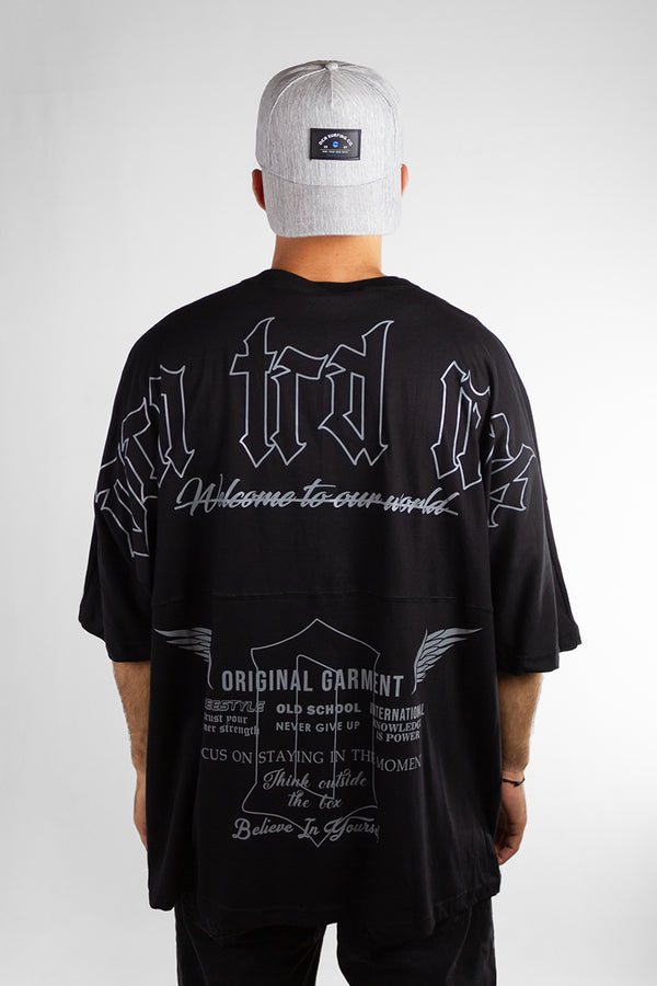 Remera Ocn H American Hood Negro