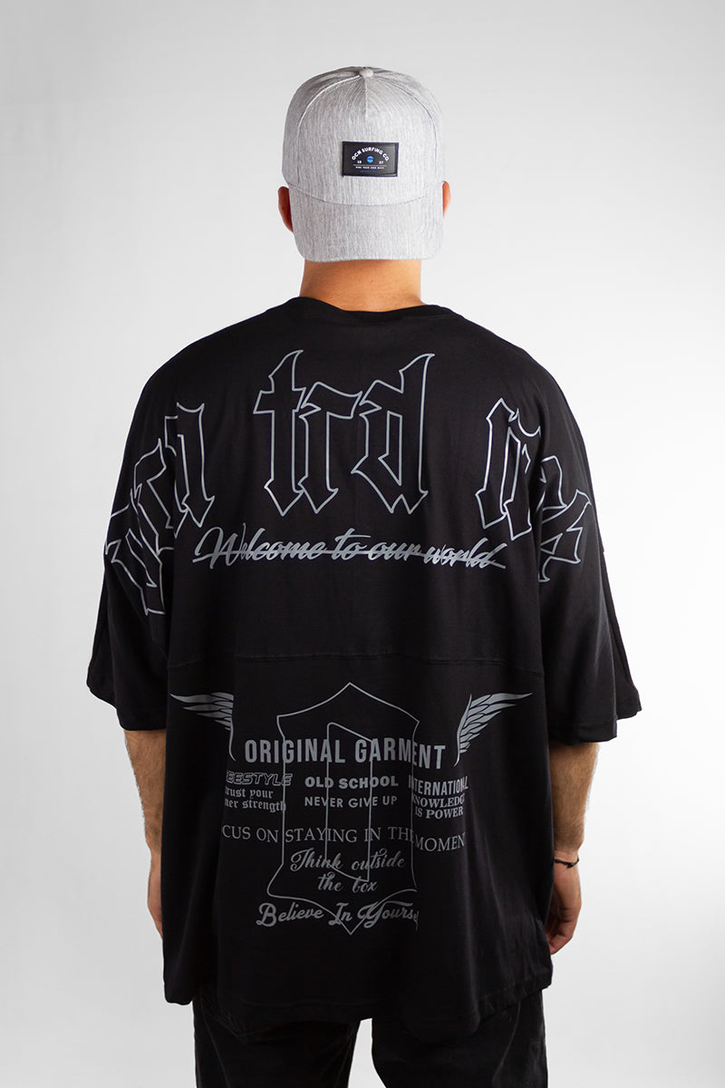 Remera Hombre Ocn American Hood Negro