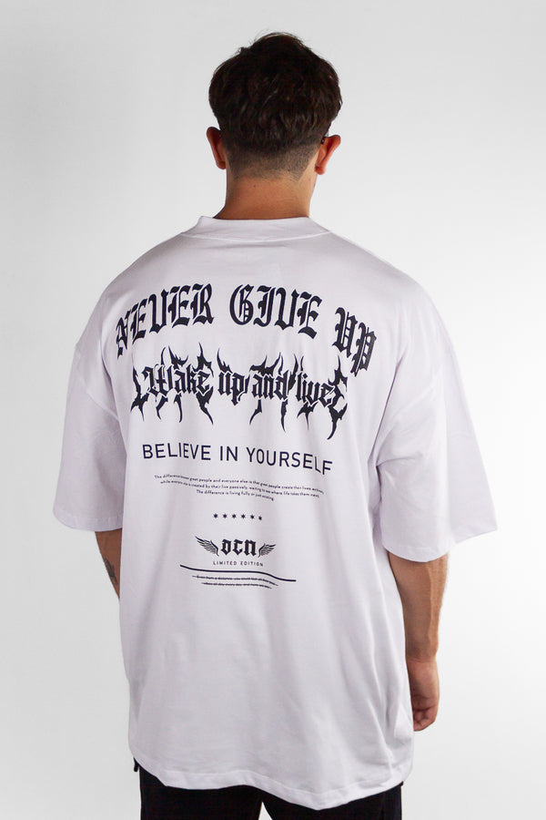 Remera Ocn H Gothic Blanco A2