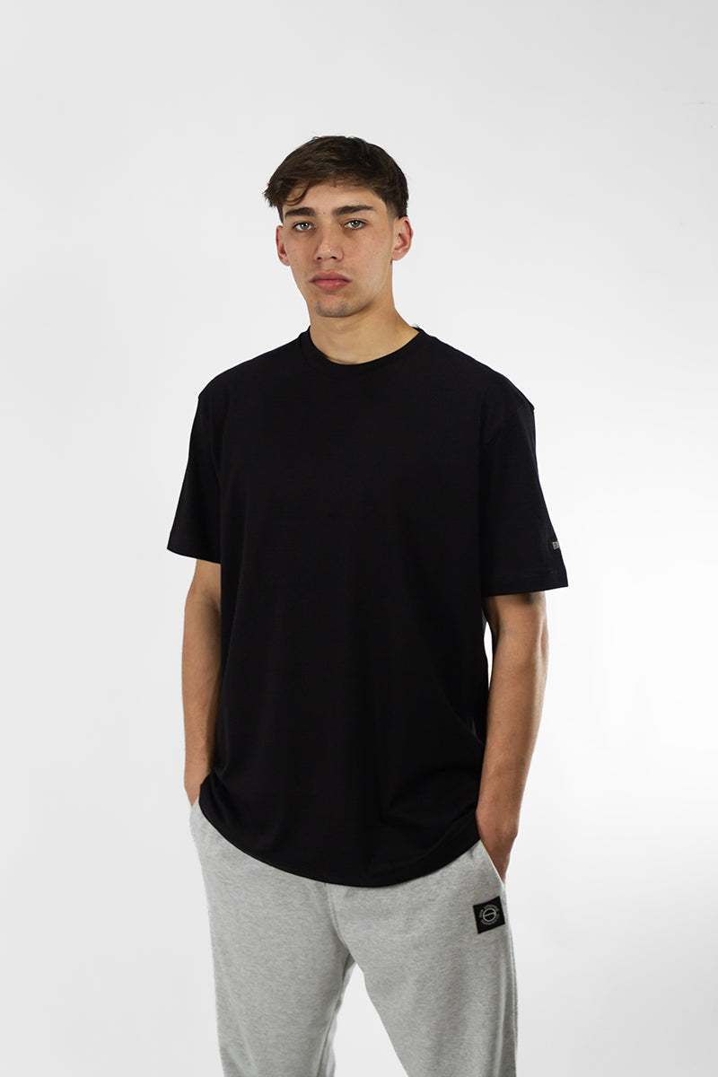 Remera Ocn Hombre Basic Relax Negro