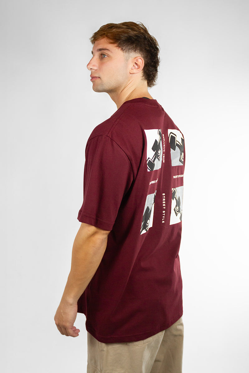 Remera Ocn H Original Bordo 604C9