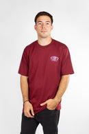 Remera Ocn Hombre Bordo 640I4