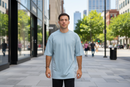 Remera Ocn Hombre Ultra Celeste