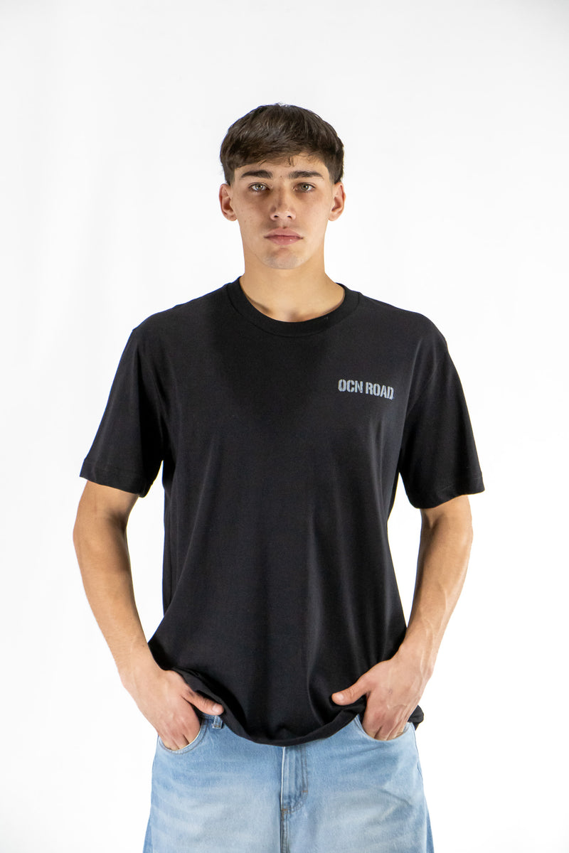 Remera Ocn H Premium Negro 701G9