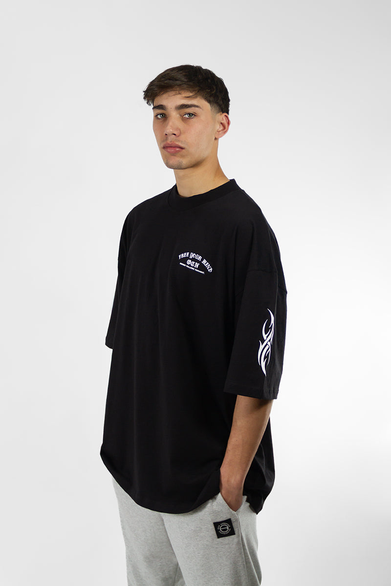 Remera Ocn H Gothic Negro 701O2