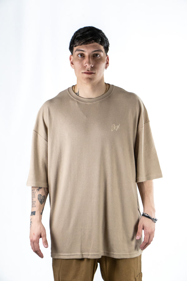 Remera Ocn H Fisher Latte 7L7P0