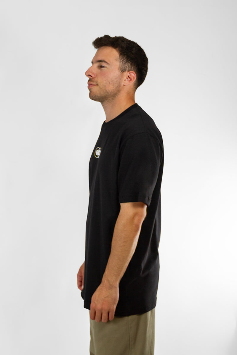 Remera Ocn H Premium Regular Negro 701H0