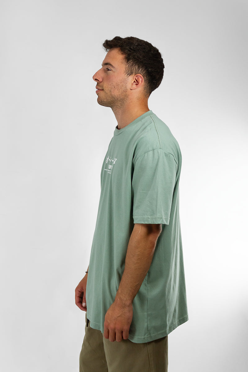 Remera Ocn H Orian Relax Verde 7G3E4