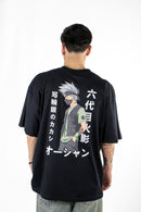 Remera Ocn H Tributo Negro Oversize 7010P
