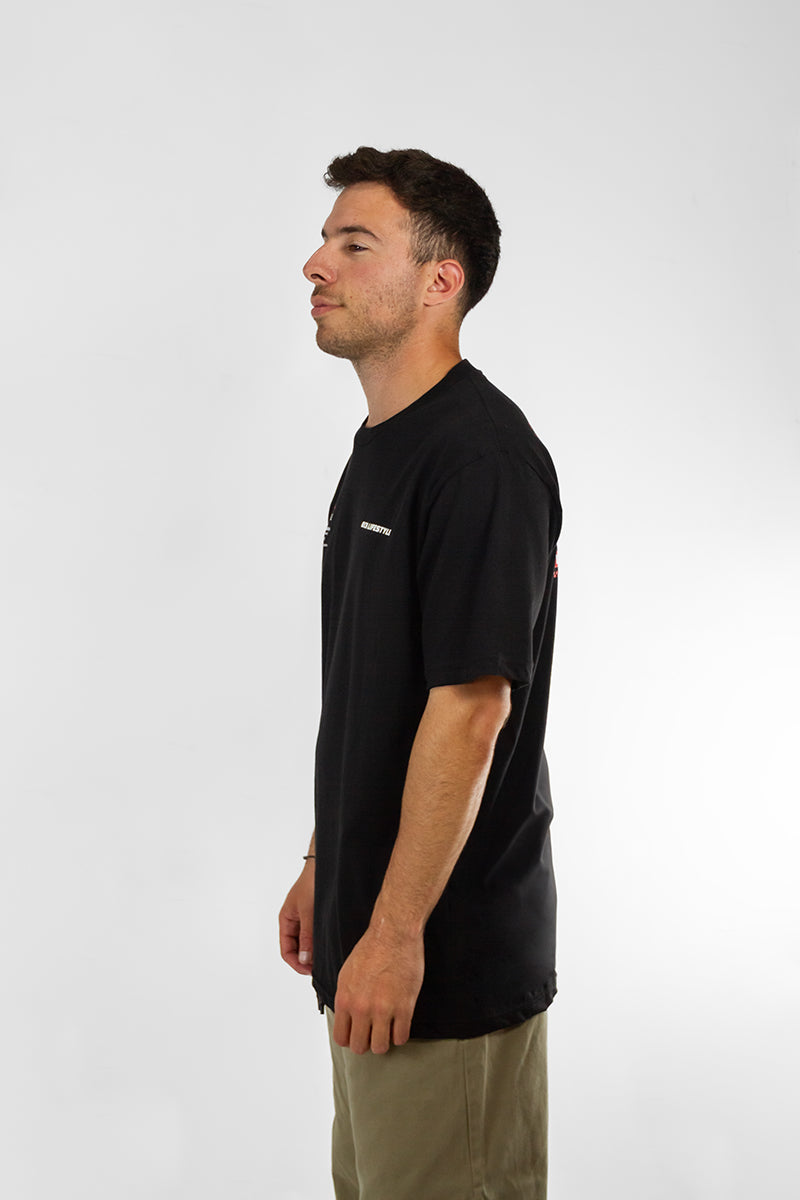 Remera Ocn Premium Plus Size Negro