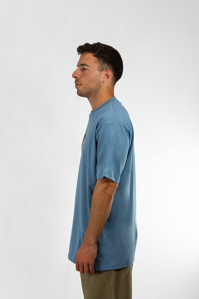 Remera Ocn H Original Regular Azul 7G1H4