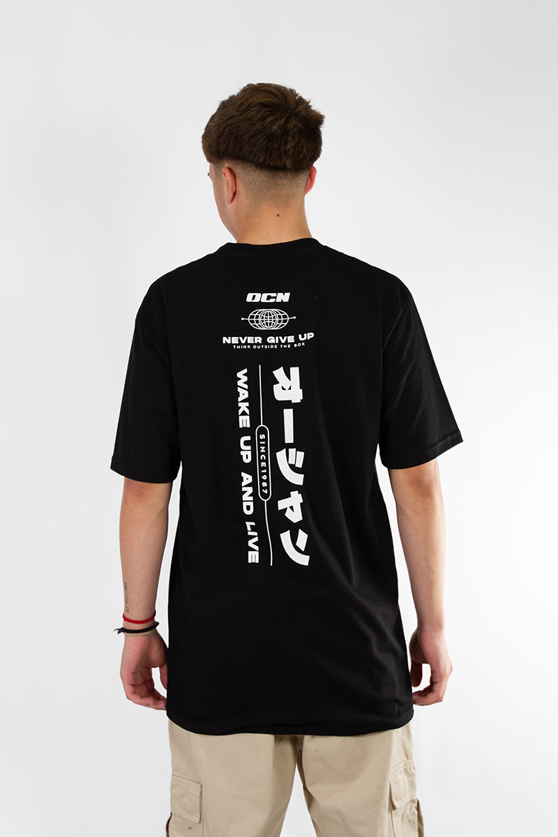 Remera Ocn H Original Regular Negro 701G1