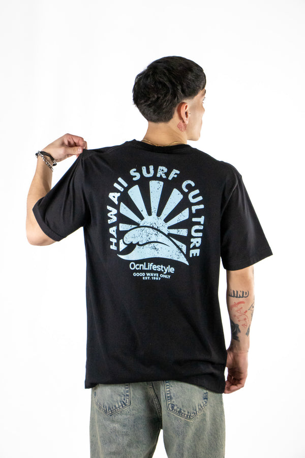 Remera Ocn H Premium Especial 701N2 Negro