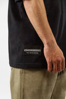 Remera Ocn H K-Neck Negro 7011A