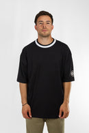 Remera Ocn H K-Neck Negro 7011A