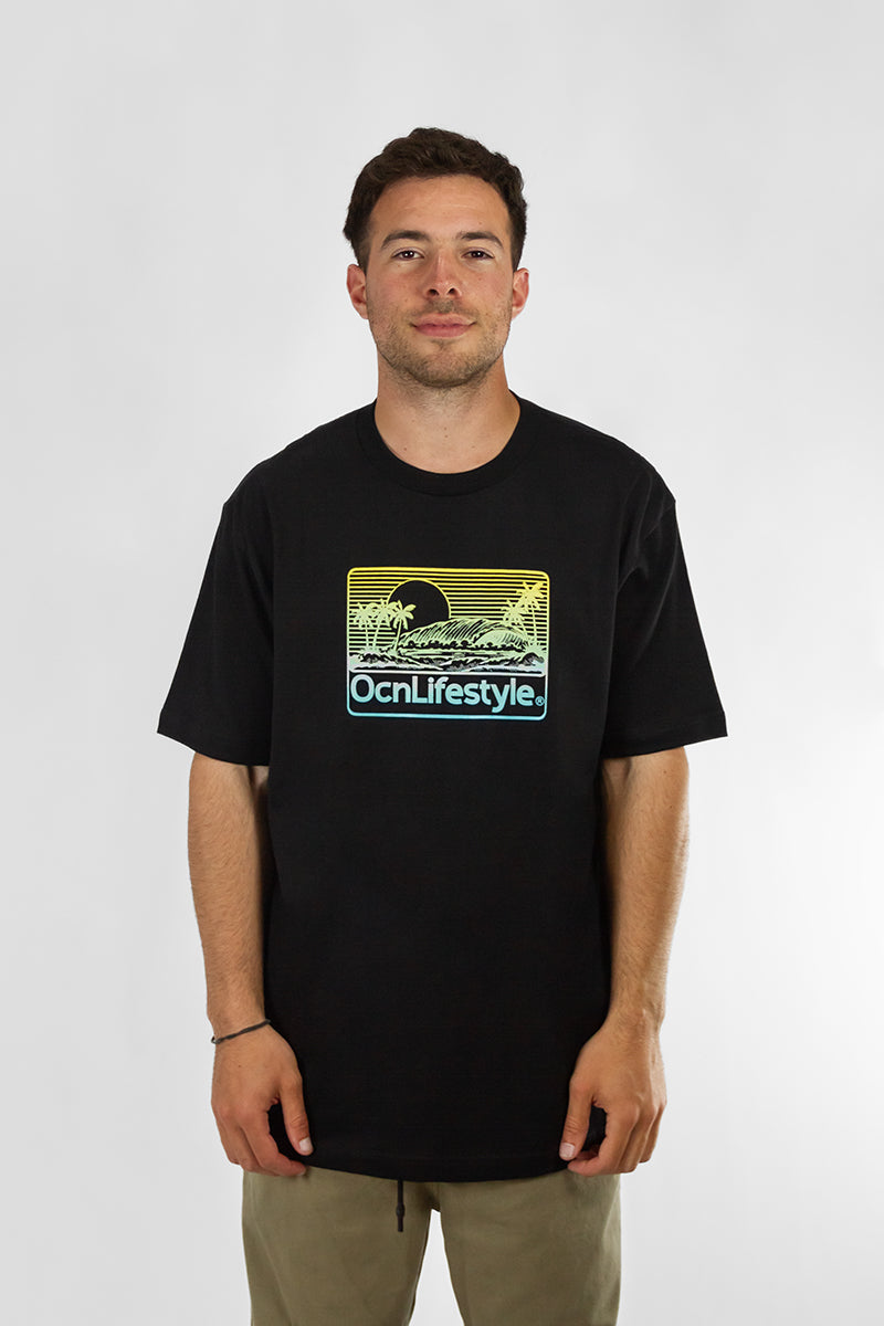 Remera Ocn H Original Regular Negro 701F8