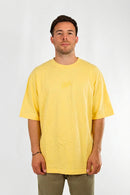Remera Ocn Cracked Wash Amarillo